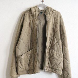 Wild Fable Hooded Full-Zip Quilted Jacket